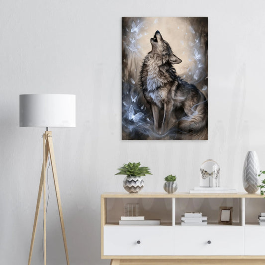 Wolf of Winter  - Canvas  Wall Art