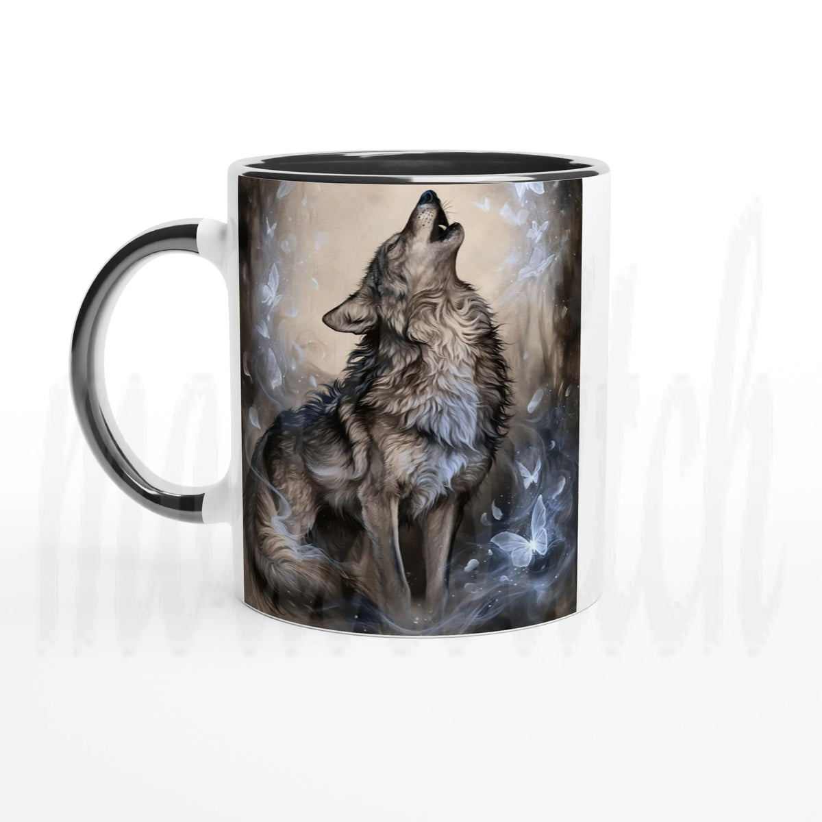 Wolf of Winter - 11 oz accent ceramic mug