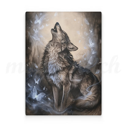 Wolf of Winter - Tempered Glass Cutting Board