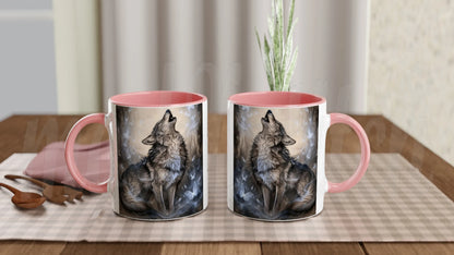 Wolf of Winter - 11 oz accent ceramic mug