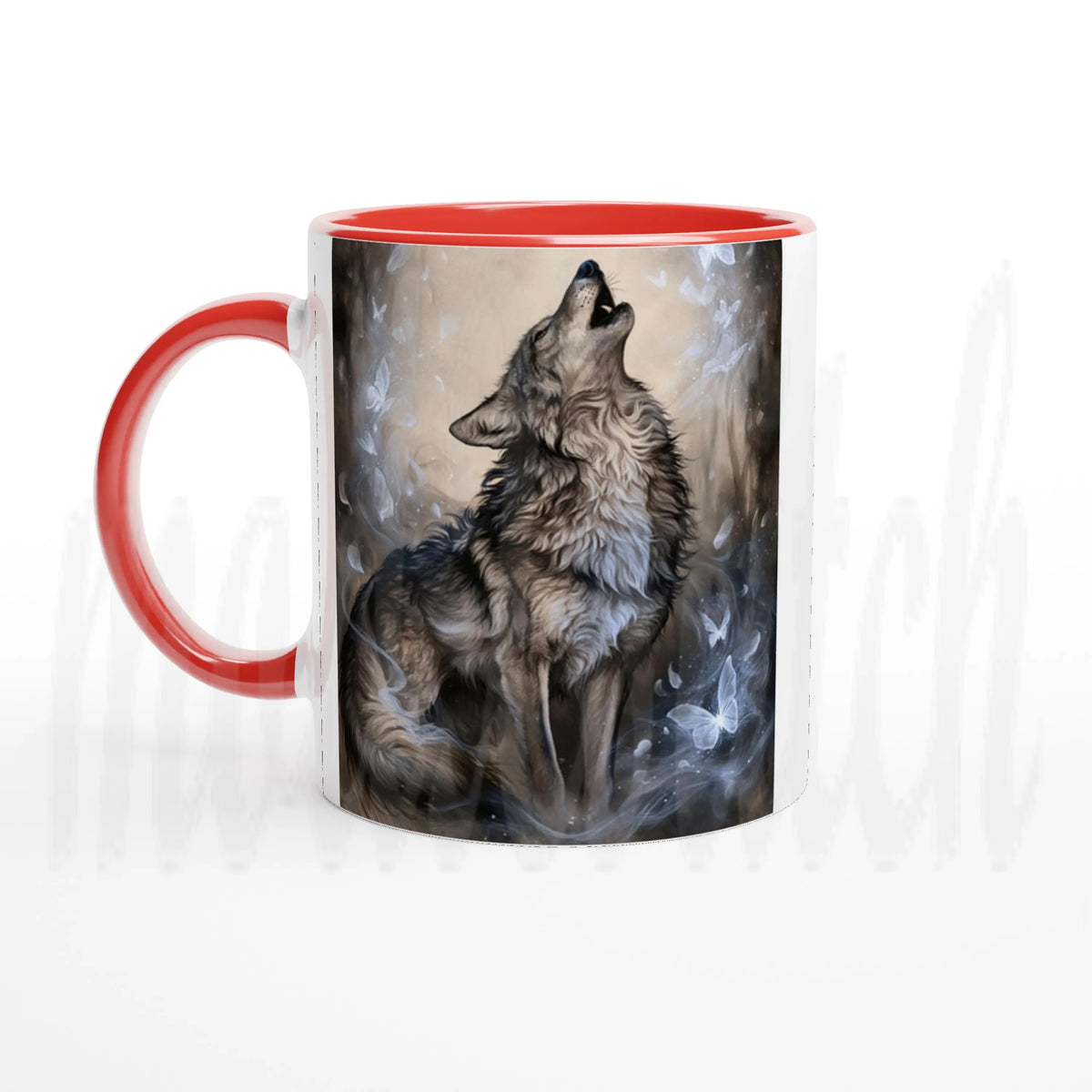 Wolf of Winter - 11 oz accent ceramic mug