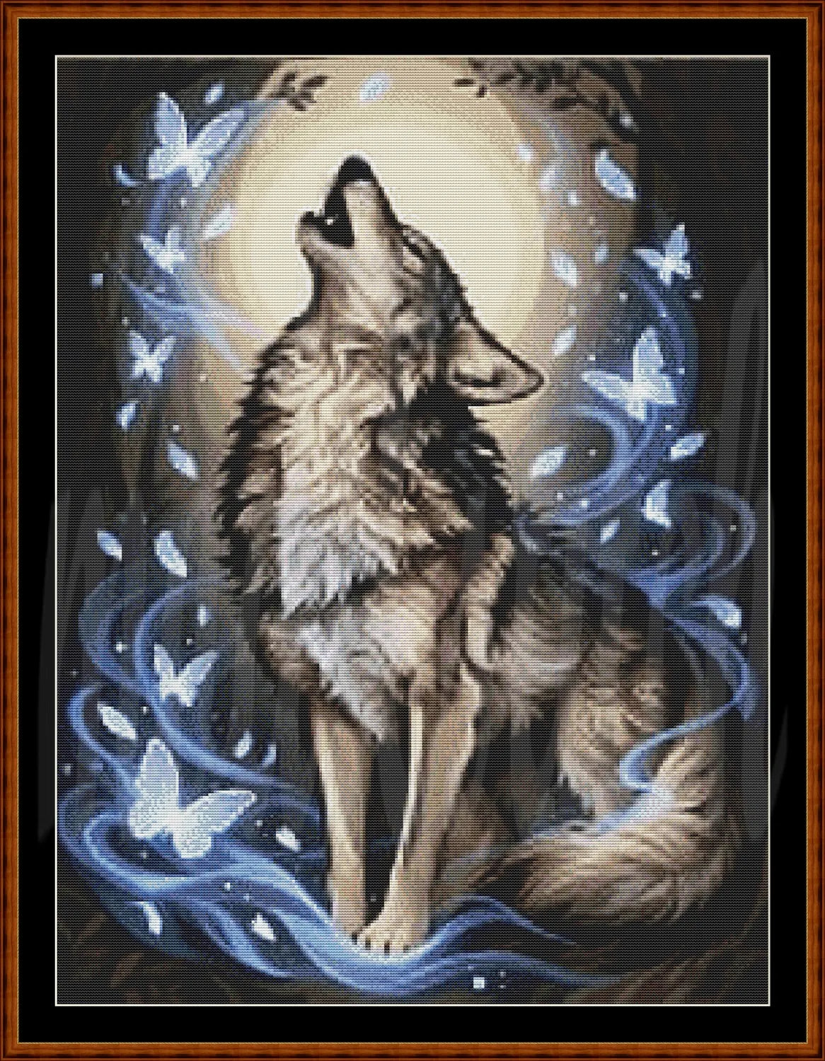 The Wolf Seasons: Complete Modern Illustrative Mega-Bundle (All 4 Seasons) Cross Stitch Pattern PDFs